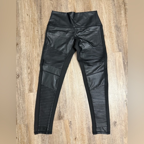 Bagatelle NYC Faux Leather Moto Leggings - Picture 1 of 8